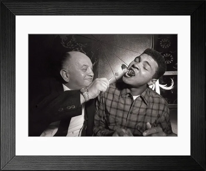 Framed Print : American world champion heavyweight boxer Muhammad Ali (formerly Cassius Clay