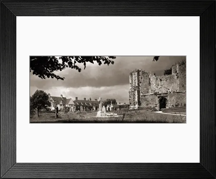 Framed Print : St Thomas the Martyr Church in Winchelsea, East Sussex. Churchyard January Framed Print : St Thomas the Martyr Church in Winchelsea, East Sussex. Churchyard January