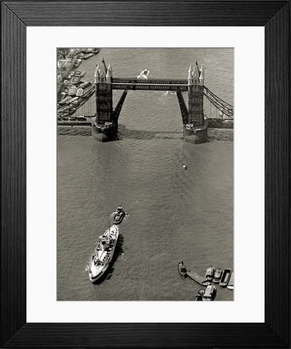 Framed Print : Aerial view of London June 1961 Framed Print : Aerial view of London June 1961