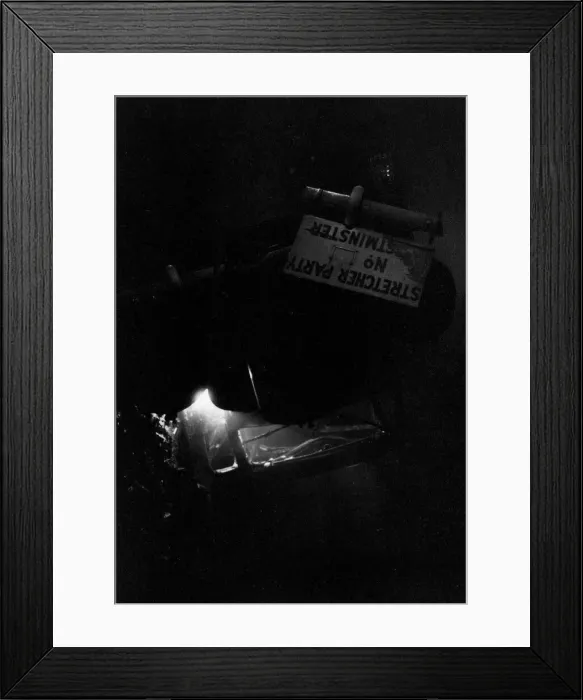 Framed Print : London Blitz in WW2