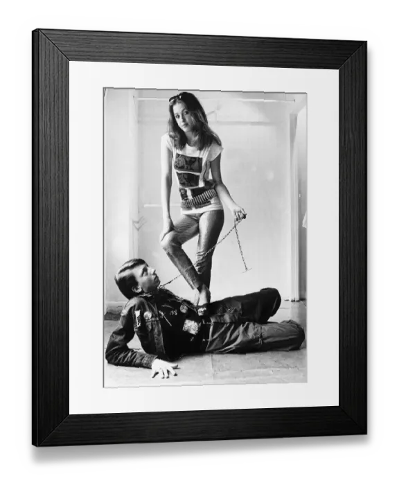 Framed Print : John Shipcott punk slave to heiress Tracey Boyle and lover Garry Holton punk rock singer Framed Print : John Shipcott punk slave to heiress Tracey Boyle and lover Garry Holton punk rock singer