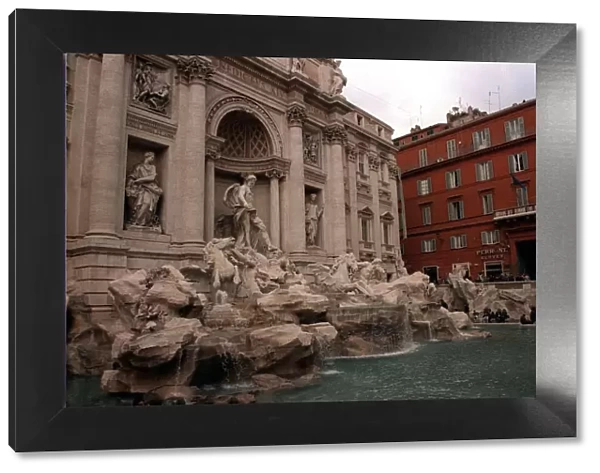 Places Trevi Fountain Rome Italy