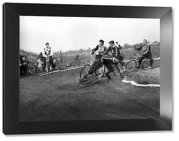 Cycle speedway at the Ashburton playing fields