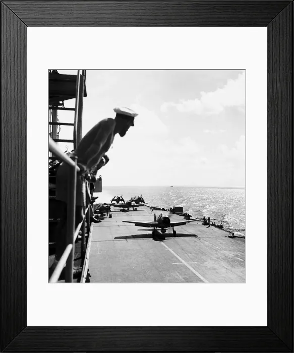 Framed Print : US Navy Hellcats fly off on a mission Framed Print : US Navy Hellcats fly off on a mission