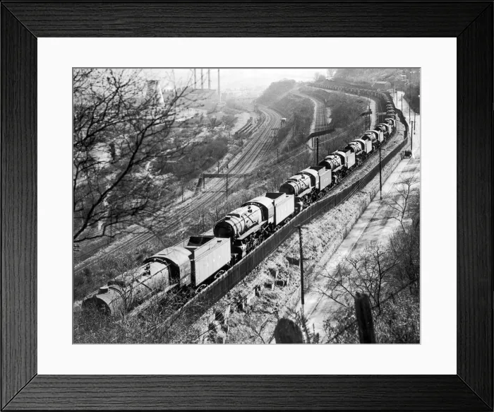 Framed Print : American built locomotives are parked in the UK awaiting the Second Front Framed Print : American built locomotives are parked in the UK awaiting the Second Front