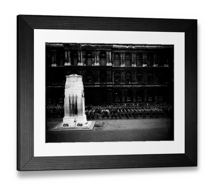 Framed Print : Winston Churchill courtege passes Cenotaph London 1965 during the funeral of Framed Print : Winston Churchill courtege passes Cenotaph London 1965 during the funeral of