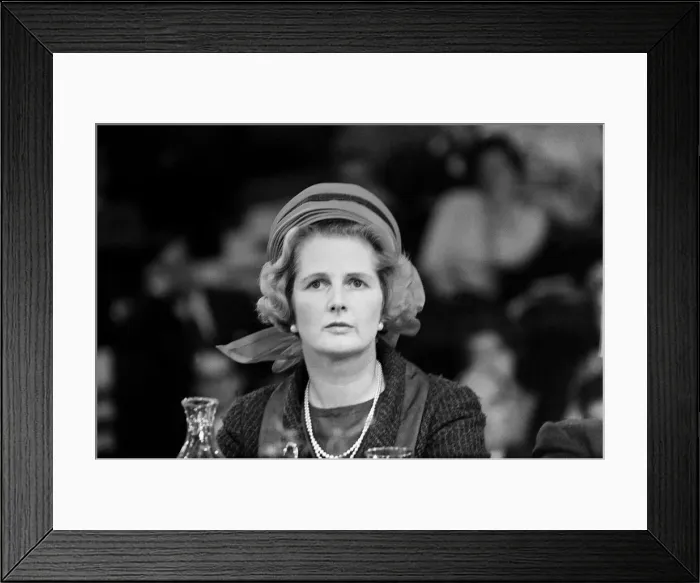 Framed Print : Margaret Thatcther October 1965 at the Conservative Party Conference in Brighton