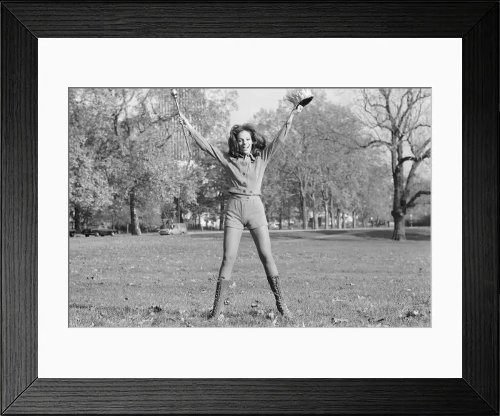 Framed Print : Lucia Tavares Petterle of Brazil, winner of the Miss World beauty contest at the Royal