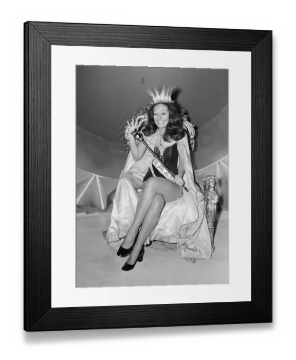 Framed Print : Lucia Tavares Petterle of Brazil celebrates as she wins the Miss World beauty contest Framed Print : Lucia Tavares Petterle of Brazil celebrates as she wins the Miss World beauty contest