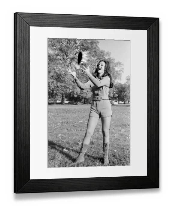 Framed Print : Lucia Tavares Petterle of Brazil, winner of the Miss World beauty contest at the Royal Framed Print : Lucia Tavares Petterle of Brazil, winner of the Miss World beauty contest at the Royal