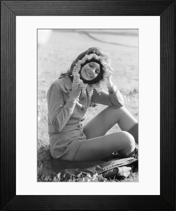 Framed Print : Lucia Tavares Petterle of Brazil, winner of the Miss World beauty contest at the Royal