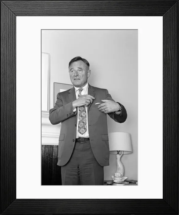 Framed Print : Christopher Isherwood Author, May 1967