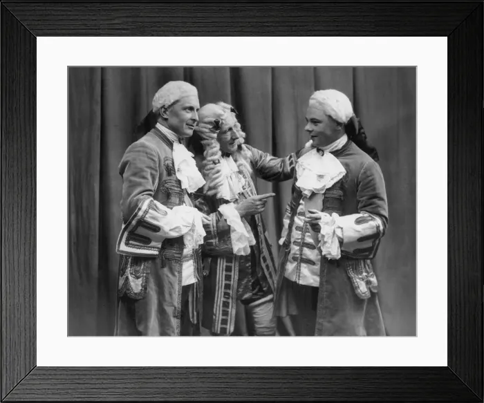 Framed Print : Scene from the play The Gondoliers performed by the Bristol Amateur Operatic Society Framed Print : Scene from the play The Gondoliers performed by the Bristol Amateur Operatic Society