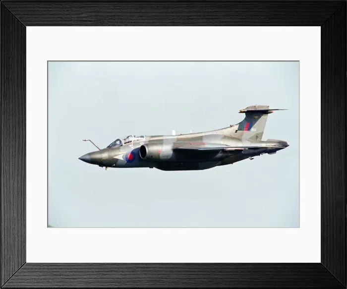 Framed Print : Aircraft Hawker Sideley (Blackburn) Buccaneer August 1993 Framed Print : Aircraft Hawker Sideley (Blackburn) Buccaneer August 1993