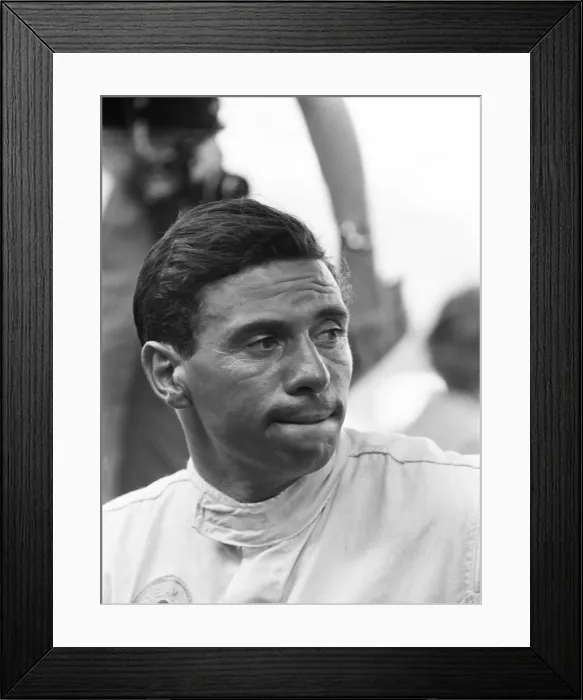 Framed Print : Monaco Grand Prix practice 1966. 22nd May 1966. Jim Clark Framed Print : Monaco Grand Prix practice 1966. 22nd May 1966. Jim Clark