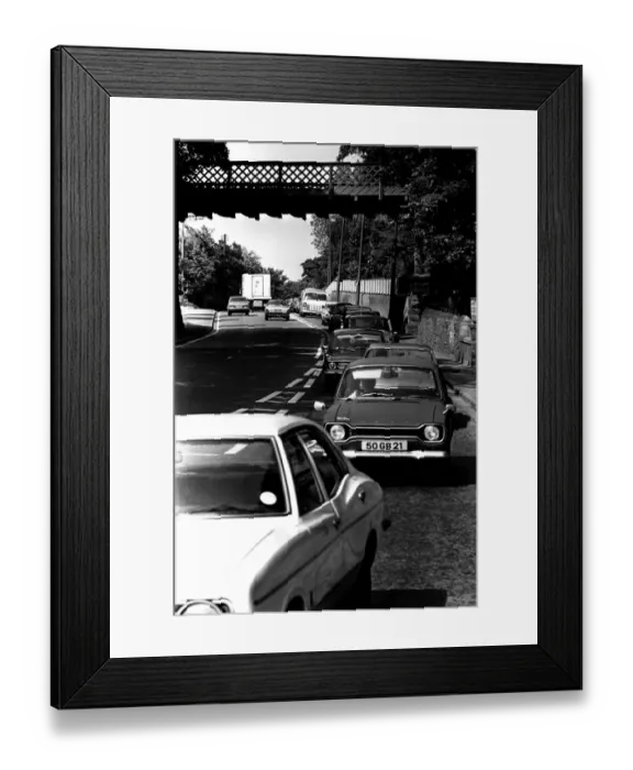Framed Print : General scenes of traffic scenes in Newcastle - cars going along Stephenson Road to Framed Print : General scenes of traffic scenes in Newcastle - cars going along Stephenson Road to