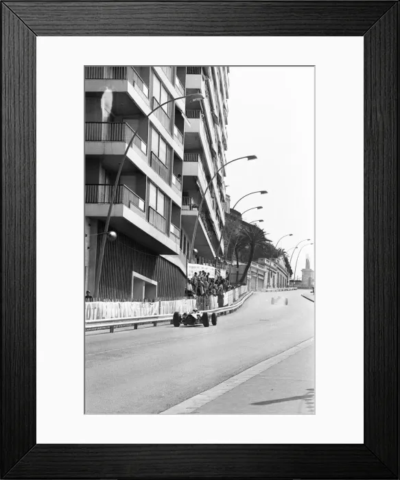 Framed Print : Monaco Grand Prix practice 1966. 22nd May 1966 Framed Print : Monaco Grand Prix practice 1966. 22nd May 1966