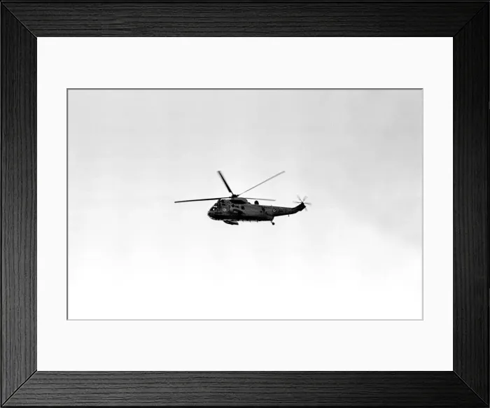Framed Print : A helicopter flies somewhere over Newcastle 20 June 1979 Framed Print : A helicopter flies somewhere over Newcastle 20 June 1979