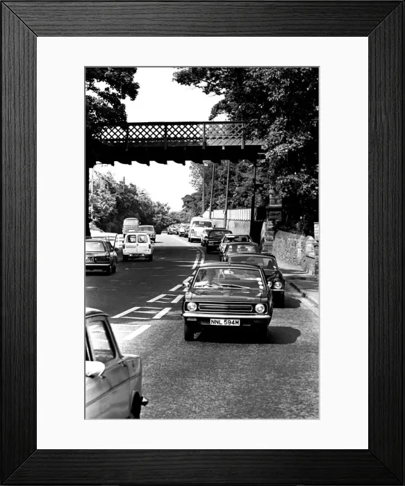 Framed Print : General scenes of traffic scenes in Newcastle - cars going along Stephenson Road to Framed Print : General scenes of traffic scenes in Newcastle - cars going along Stephenson Road to