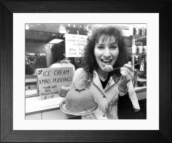 Framed Print : Confectioner Angela Marcanto reckons she has the perfect antidote to all that stodgy Framed Print : Confectioner Angela Marcanto reckons she has the perfect antidote to all that stodgy