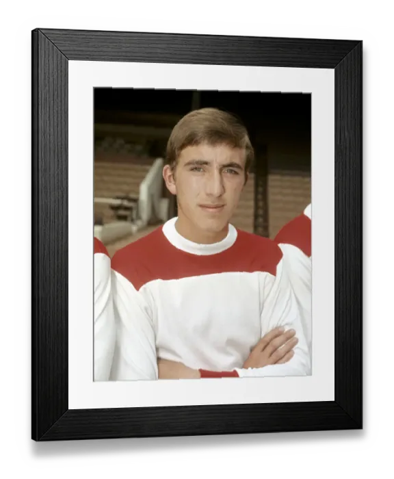 Framed Print : Charlton Athletic footballer Bily Bonds August 1965