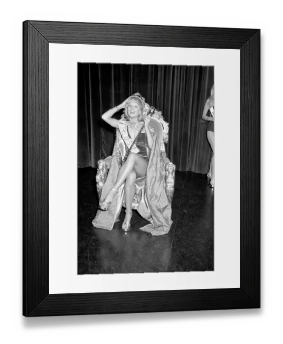 Framed Print : You beaut! Miss Australia is top of the world: An Australian girl who once arrived Framed Print : You beaut! Miss Australia is top of the world: An Australian girl who once arrived