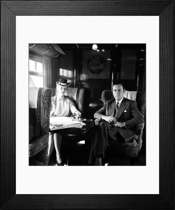 Framed Print : Even in the austere late 1940s, Pullman cars exuded an alluring opulence Framed Print : Even in the austere late 1940s, Pullman cars exuded an alluring opulence