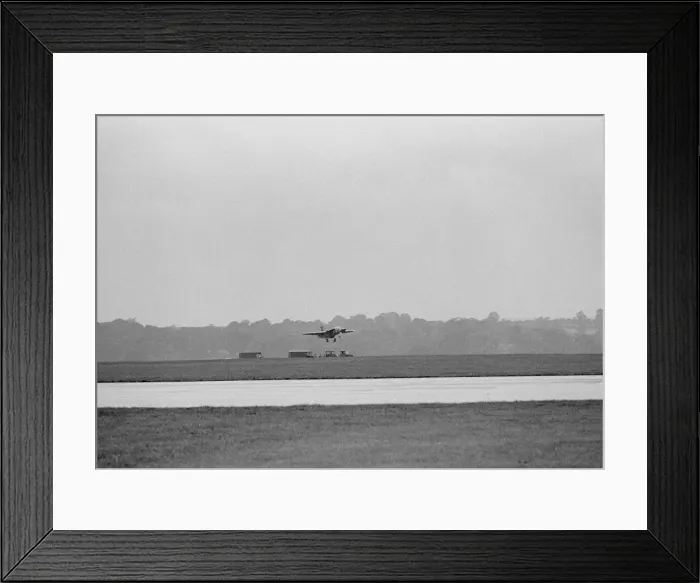 Framed Print : Two U. S. A. F F111 aircraft fly into U. S. A. F, Heyford. Colonel G Framed Print : Two U. S. A. F F111 aircraft fly into U. S. A. F, Heyford. Colonel G