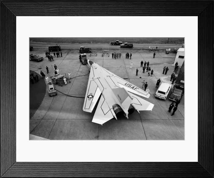 Framed Print : F111 USaF Swing wing bomber. 25th May 1967 Framed Print : F111 USaF Swing wing bomber. 25th May 1967