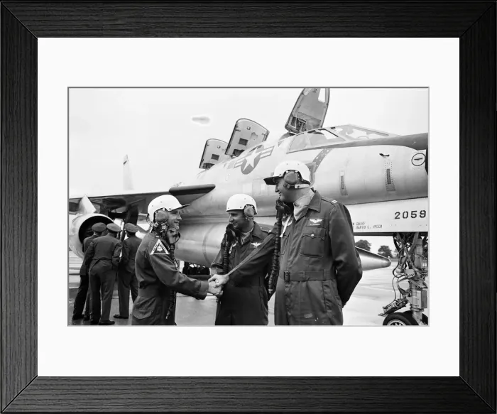 Framed Print : Convair B-58 Hustler, the worlds first Mach 2 bomber