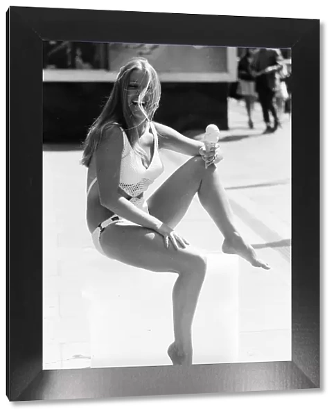 Miss UK runner up and Penthouse pet Helen Caunt, aged 20, pictured 15th July 1971