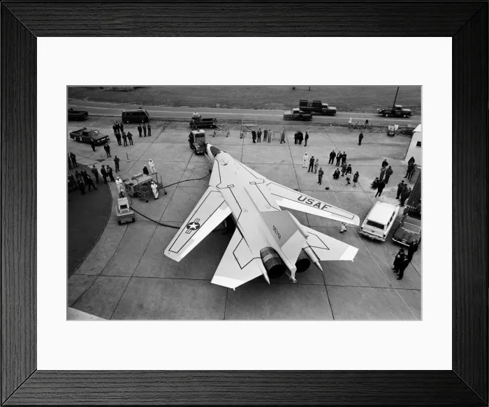Framed Print : F111 USaF Swing wing bomber. 25th May 1967 Framed Print : F111 USaF Swing wing bomber. 25th May 1967