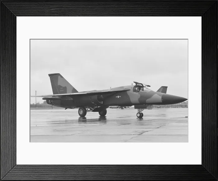 Framed Print : Two U. S. A. F F111 aircraft fly into U. S. A. F, Heyford. Colonel G Framed Print : Two U. S. A. F F111 aircraft fly into U. S. A. F, Heyford. Colonel G
