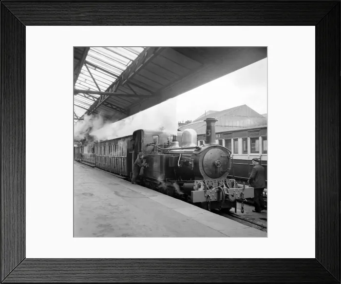 Framed Print : Engines of the Isle of Man Railways. These engines represent keen collectors items Framed Print : Engines of the Isle of Man Railways. These engines represent keen collectors items
