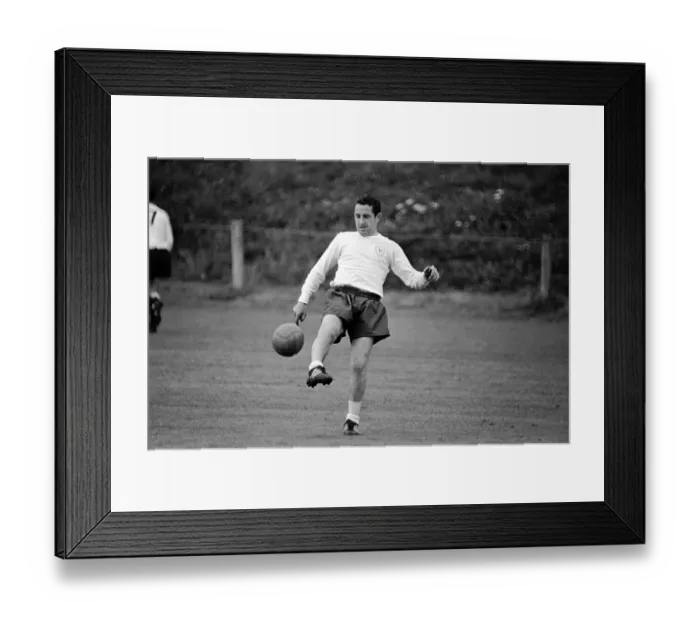 Framed Print : Members of the Tottenham Hotspur team training. Dave Mackay July 1965 Framed Print : Members of the Tottenham Hotspur team training. Dave Mackay July 1965