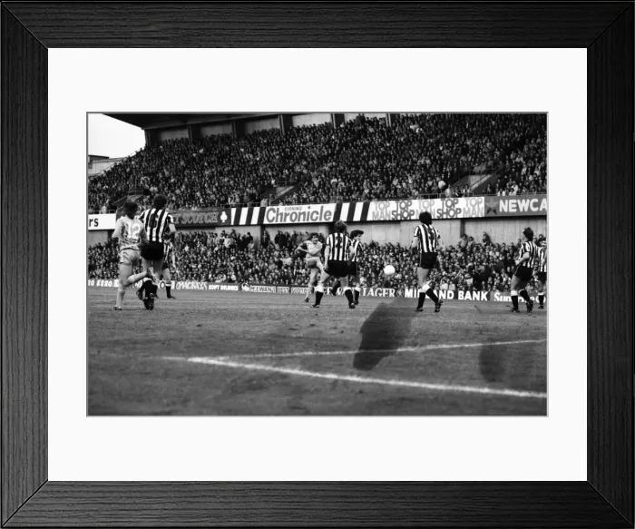 Framed Print : English League Division Two match at St. James Park. Newcastle United 5 v Manchester City Framed Print : English League Division Two match at St. James Park. Newcastle United 5 v Manchester City