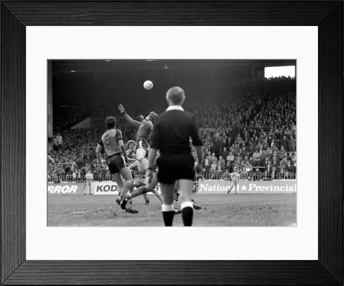 Framed Print : English League Division One match. Manchester City 0 v Luton Town 1. May 1983 MF11-29-053 Framed Print : English League Division One match. Manchester City 0 v Luton Town 1. May 1983 MF11-29-053
