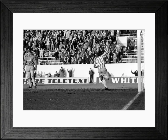 Framed Print : Sheffield Wednesday 3 v. Oldham 0. Division One Football. February 1981 MF01-31-059 Framed Print : Sheffield Wednesday 3 v. Oldham 0. Division One Football. February 1981 MF01-31-059