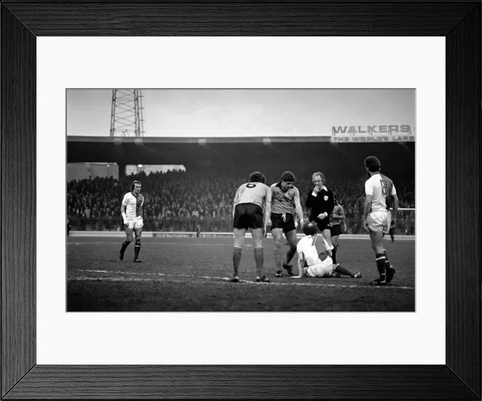 Framed Print : Blackburn Rovers 1 v. Derby County 0. Division Two Football. February 1981MF01-28-047 Framed Print : Blackburn Rovers 1 v. Derby County 0. Division Two Football. February 1981MF01-28-047