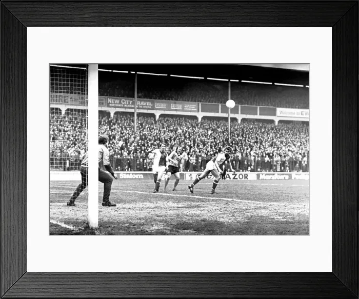Framed Print : Blackburn Rovers 1 v. Derby County 0. Division Two Football. February 1981 MF01-28-022
