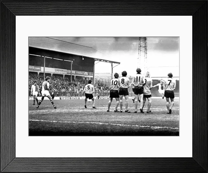 Framed Print : Blackburn Rovers 1 v. Derby County 0. Division Two Football. February 1981 MF01-28-026 Framed Print : Blackburn Rovers 1 v. Derby County 0. Division Two Football. February 1981 MF01-28-026