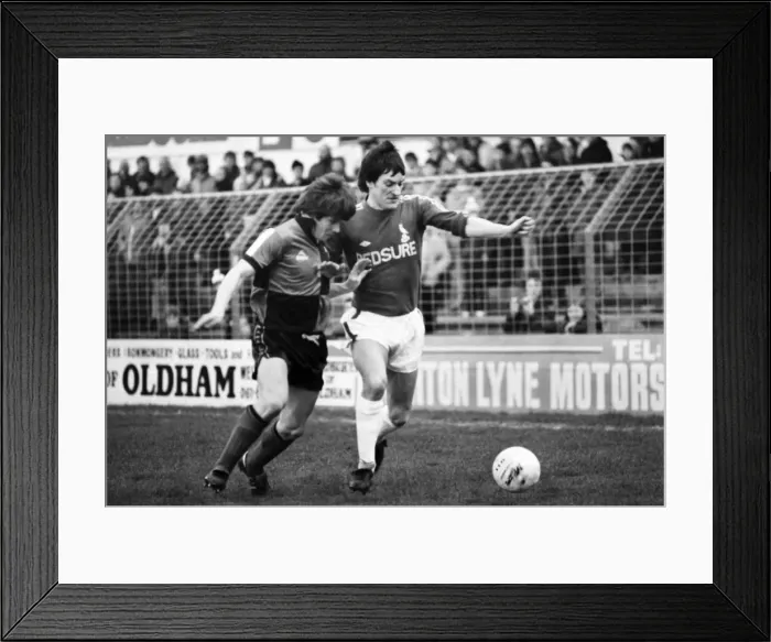 Framed Print : Oldham v. Bristol. R. Febuary 1981 MF01-25-016 Framed Print : Oldham v. Bristol. R. Febuary 1981 MF01-25-016