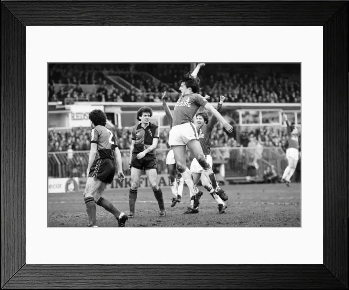 Framed Print : Oldham v. Bristol. R. Febuary 1981 MF01-25-003 Framed Print : Oldham v. Bristol. R. Febuary 1981 MF01-25-003