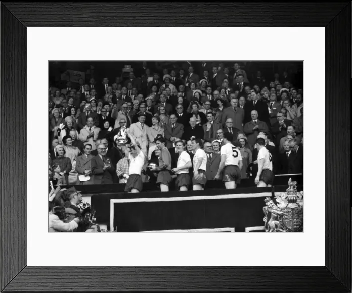 Framed Print : FA Cup final at Wembley Stadium. Tottenham Hotspur 3 v. Burnley 1 Framed Print : FA Cup final at Wembley Stadium. Tottenham Hotspur 3 v. Burnley 1