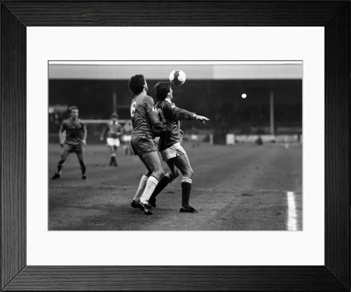 Framed Print : English League Division Two match. Rotherham United 1 v Chelsea 0 Framed Print : English League Division Two match. Rotherham United 1 v Chelsea 0
