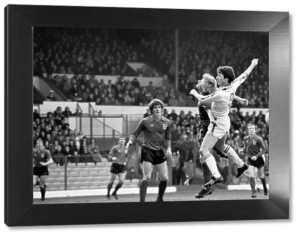 Leeds United 1 v. Sunderland 0. Division One Football. February 1981 MF01-33-094