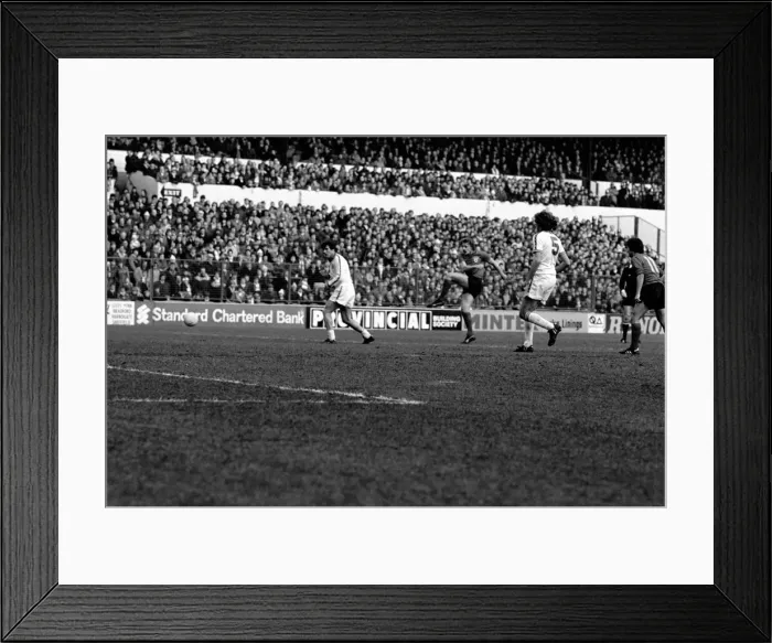 Framed Print : Leeds United 1 v. Sunderland 0. Division One Football. February 1981 MF01-33-004
