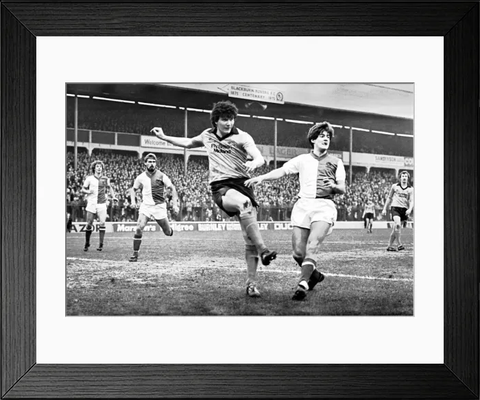 Framed Print : Blackburn Rovers 1 v. Derby County 0. Division Two Football. February 1981 MF01-28-030 Framed Print : Blackburn Rovers 1 v. Derby County 0. Division Two Football. February 1981 MF01-28-030