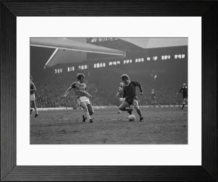 Framed Print : Liverpool 2 v. Birmingham City 2. Division One Football. February 1981 MF01-30-022