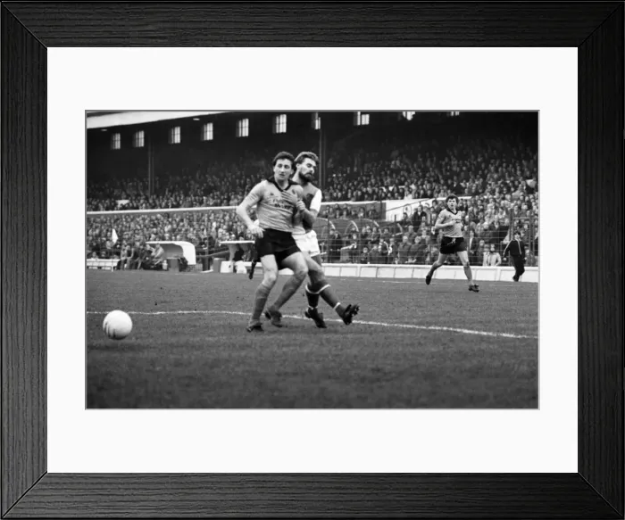 Framed Print : Blackburn Rovers 1 v. Derby County 0. Division Two Football. February 1981 MF01-28-003 Framed Print : Blackburn Rovers 1 v. Derby County 0. Division Two Football. February 1981 MF01-28-003